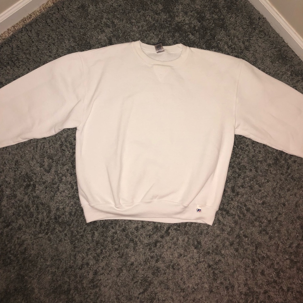 New White Sweatshirt LARGE